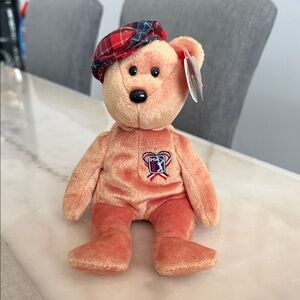 CHARITEE THE GOLF BEAR - PGA TOUR 2004 - TY Beanie Baby - NEW Stuffed Toy